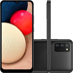 SMARTPHONE GALAXY A02S 32GB PRETO