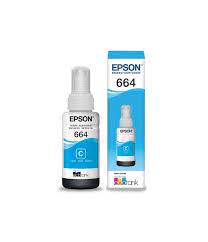 Refil de Tinta Epson Ciano T664